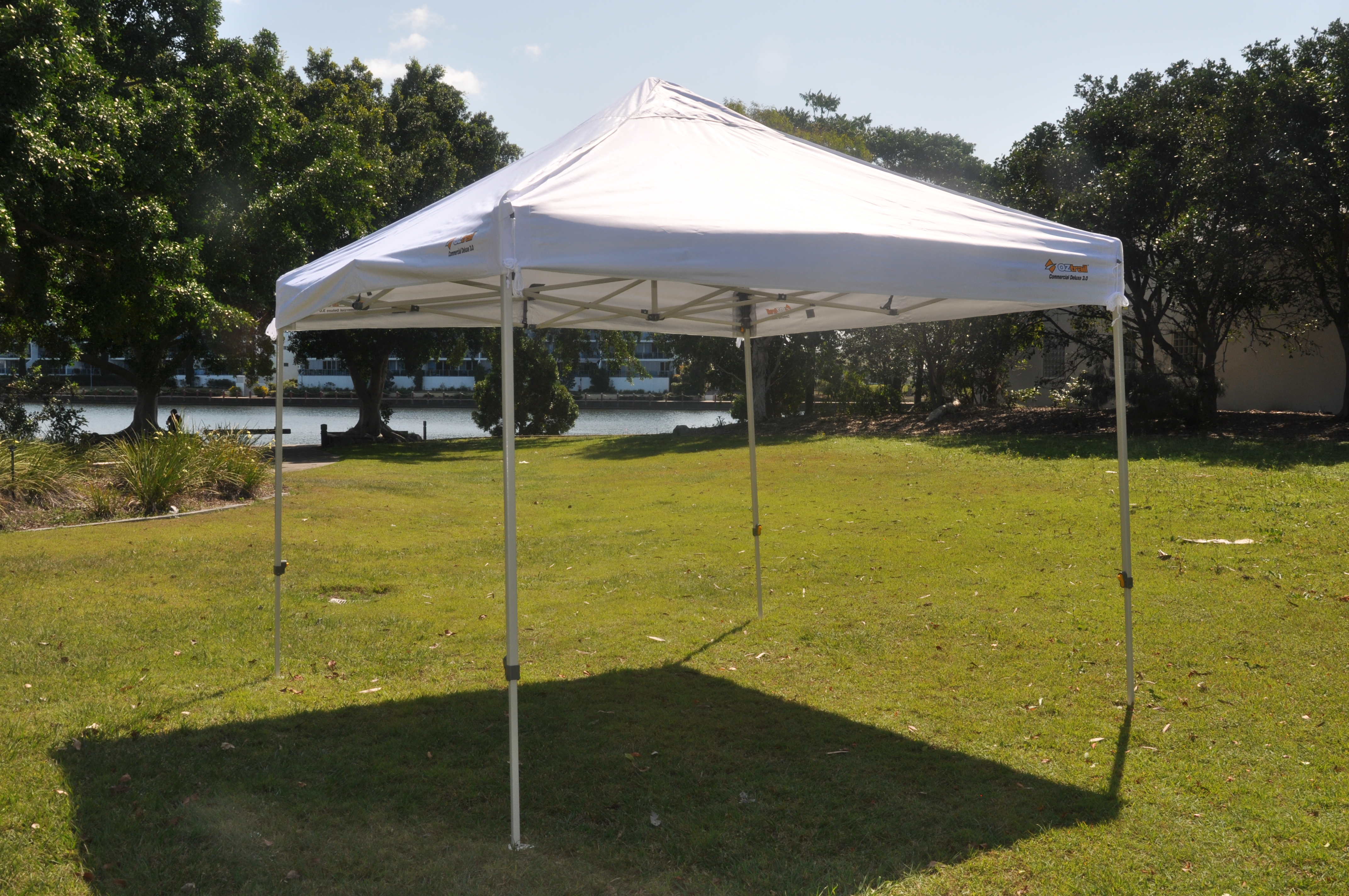 White 3 x 3 Commercial Gazebo