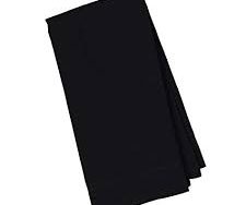 Black Linen Napkins